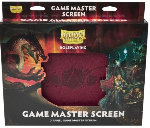 Dragon Shield Game Master Screen Blood Red image 0